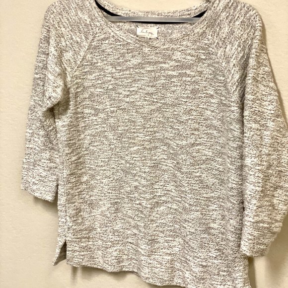 Lou & Gray Softspeckled Jersey‎ Knit Top, Size Small - Picture 1 of 4
